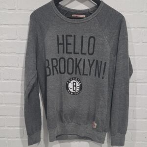 Brooklyn Men's Charcoal Crewneck Sweater